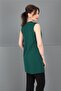 Zero Neckline Sleeveless Blouse - Emerald - 3001100 - 7