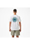 Ev Beach Blast Erkek Beyaz Günlük Stil T-shirt Eqyzt08046-908 - 2