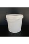 4 Pieces 10 Lt Plastic Bucket - 10 Lt with Handle Suitable for Traveling with Anti-Smelly Locked Lid - 2