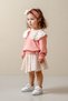 Baby Girl Skirt Set with Buckle Gift - 4