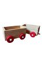 Vintage Wooden Wagon 2 Pieces & 9X5X5 cm - 4