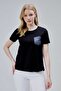 Isabel Women's T-Shirt 1St Quality 100% Cotton Combed Cotton Slit Pocket Tshirt - 5