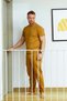 Ira Men's Casual Sweatpants Mustard