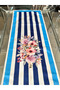 Bologna Striped Floral Runner 40.140 - 8