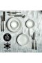27 Pcs Gold line Opal ware Dinner set - 2