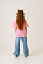 Girl's Baby Collar Half Sleeve Shirt 3171 - 5
