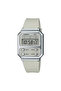 CASIO Unisex's Digital Silver Dial Watch - A100WEF-8ADF