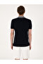 Navy Blue Slim Fit 100% Cotton Buttoned Polo Collar T-Shirt 50304013-Vr033 - 5