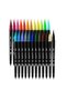 Set de markere, 2 capete, 25 buc, multicolore