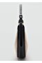 Mini Oval Linen Blend Shoulder Bag - 4