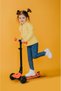 Licensed L3 Easy Foldable Lighted Mid Body and Lighted Wheel Kids Scooter Orange - 2