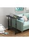 Laptop Table, 80*40 CM Height Adjustable Computer Desk, Portable Study Table - 8