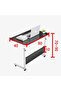 Laptop Table, 80*40 CM Height Adjustable Computer Desk, Portable Study Table - 4