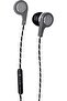 Bass 13 Metallic in-Ear Earbuds with Microphone - Silver