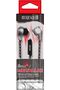 Bass 13 Metallic in-Ear Earbuds with Microphone - Silver - 2