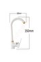White Gold Intermittent Delta Kitchen Sink Faucet - 4