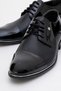 Classic Patent Leather and Matte Black Men's Evening Shoes - 3