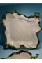 Esterhomedecor Porcelain Presentation Plate 31*29*3m Presentation Plate - 5