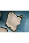 Esterhomedecor Porcelain Presentation Plate 31*29*3m Presentation Plate - 6