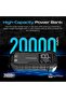 جهاز بدء تشغيل SparkTank‑20 - 20,000 مللي أمبير/ساعة، 2000 أمبير، 45 واط PD، QC3.0، 150 واط تيار مستمر، ضوء LED - أسود - 5