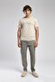Ketgo Normal Waist Normal Cut Straight Leg 100% Cotton Khaki Men's Trousers