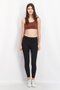 Women Sportswear Fit Full Leg Training Leggings, Black - 2