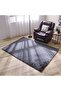 Plush Solid Soft Fur Rug Polyester Area Rug Floor Covering L230xW160cm-Dark Grey - 4