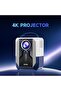 Q5 Portable Smart Home Theater 4K Projector, Wi-Fi 5G, Bluetooth, Android and iOS Screen Mirroring V - 3