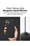 iPhone 16 Case Cover | Bitmap Silicone Magnetic Series | Black - 6