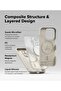 iPhone 16 Pro Case Cover | Silicone Magnetic Series | Stone - 4