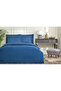 Sadem Organic Soft Line King Size Satin Duvet Cover Set - 2