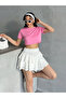 Women's Crew Neck Crop T-shirt - 2