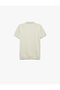 Snap Button Detailed Polo Neck Short Sleeve Cotton T-Shirt - 2