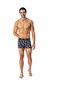 U.S. Polo Assn. Men's 80509 Navy Blue-Sax-Printed 3-Piece Boxer - 5