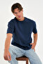 Blank Unisex Oversize Wide Cut T-Shirt 100% Cotton Thick Textured Crew Neck T-Shirt - 5