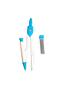 Metal Compasses 0.7 with Tip Mechanical Blue 1 Pcs Student Technical Drawing Compass Blue 1 Pcs - 2