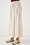 Women's Long Ayrobin Skirt 8050 - Cream - 2