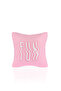 Wavy Fun Wave Text Effect Pink Throw Pillow Case – 43X43Cm - 2
