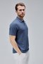 Moon Cover Men's Standard Fit Waffle Fabric Polo Neck T-Shirt – Jeans - 3