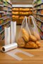 200 Rolls of 5 1000 Pieces Transparent Tear-Off Grocery Bags (Large Size 25X52 cm) - 2