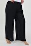 Women's Plus Size Wrinkle Pants 210076 Navy Blue - 2