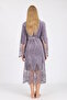 Lace Niki Velvet Bamboo Cotton Robe - 4