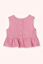 Baby Girl Ruffle Detailed Pomegranate Blouse - 2