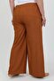 Women's Plus Size Wrinkle Pants 210076 Cream - 4