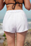 Women's Double Pocket Swim Shorts/Beach Shorts/Short Skirt - 4