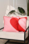 Half of My Heart Is in You - Set of 2 Throw Pillow Covers - 43X43Cm