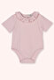 Baby Girl Short Sleeve Pink Bodysuit