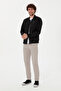 Men's Black Coat 50299394-Vr046 - 4