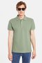 Men's Slim Fit Slim Fit 100% Cotton Green Polo Neck T-Shirt - 4