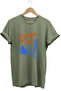 Cocktail Time Design Printed Y2K Old Money 100% Cotton Regular Fit Crew Neck Premium T-Shirt